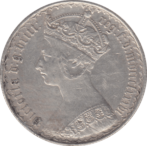 1886 FLORIN ( EF ) - Florin - Cambridgeshire Coins