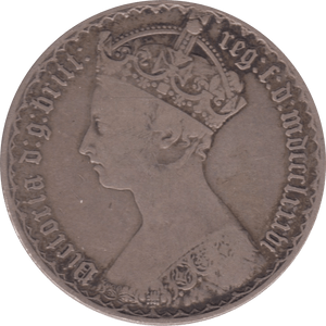 1886 FLORIN ( FINE ) 1 - Florin - Cambridgeshire Coins