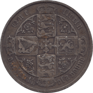 1886 FLORIN ( FINE ) - Florin - Cambridgeshire Coins