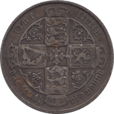 1886 FLORIN ( FINE ) - Florin - Cambridgeshire Coins