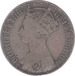 1886 FLORIN ( VF ) - Florin - Cambridgeshire Coins