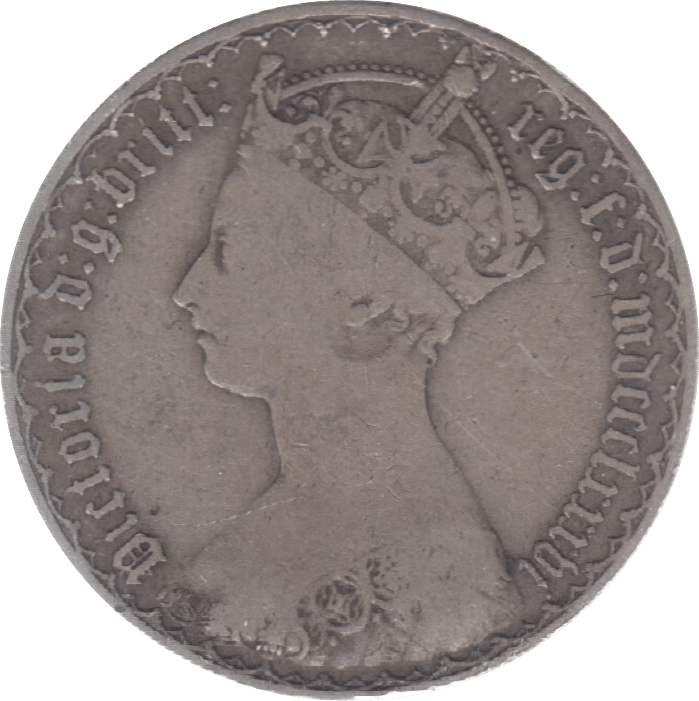 1886 FLORIN ( VF ) - Florin - Cambridgeshire Coins