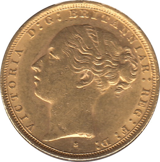 1886 GOLD SOVEREIGN ( EF ) SYDNEY MINT - Sovereign - Cambridgeshire Coins