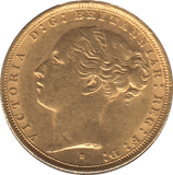 1886 GOLD SOVEREIGN ( EF ) SYDNEY MINT - Sovereign - Cambridgeshire Coins