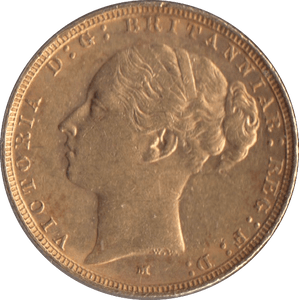 1886 GOLD SOVEREIGN ( GVF ) MELBOURNE MINT - Sovereign - Cambridgeshire Coins