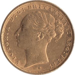 1886 GOLD SOVEREIGN ( GVF ) SYDNEY MINT - Sovereign - Cambridgeshire Coins