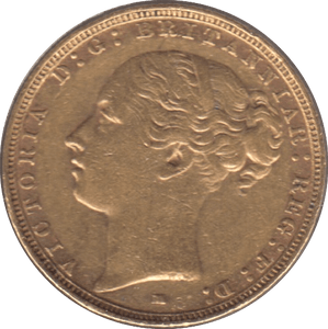 1886 GOLD SOVEREIGN MELBOURNE ( VF ) - Sovereign - Cambridgeshire Coins