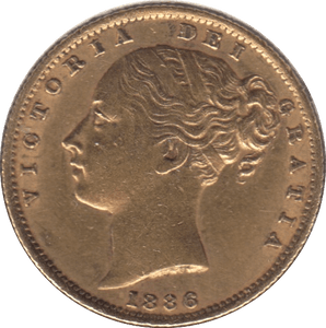 1886 GOLD SOVEREIGN ( VF ) SYDNEY MINT - Sovereign - Cambridgeshire Coins