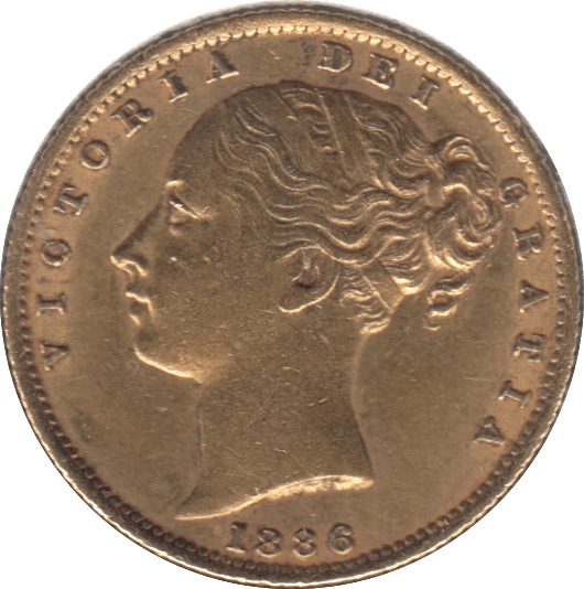 1886 GOLD SOVEREIGN ( VF ) SYDNEY MINT - Sovereign - Cambridgeshire Coins