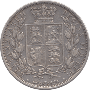 1886 HALFCROWN ( VF ) - HALFCROWN - Cambridgeshire Coins