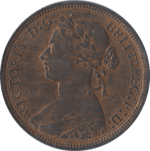 1886 HALFPENNY ( BU ) - Halfpenny - Cambridgeshire Coins