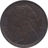 1886 HALFPENNY ( EF ) 9 - Halfpenny - Cambridgeshire Coins