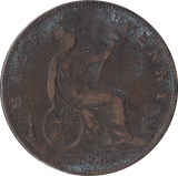 1886 HALFPENNY ( FINE ) - Halfpenny - Cambridgeshire Coins