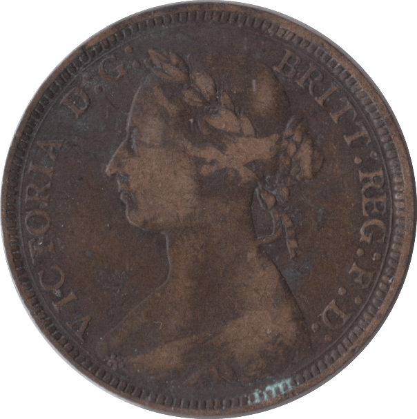 1886 HALFPENNY ( FINE ) - Halfpenny - Cambridgeshire Coins
