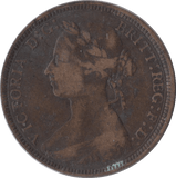 1886 HALFPENNY ( FINE ) - Halfpenny - Cambridgeshire Coins