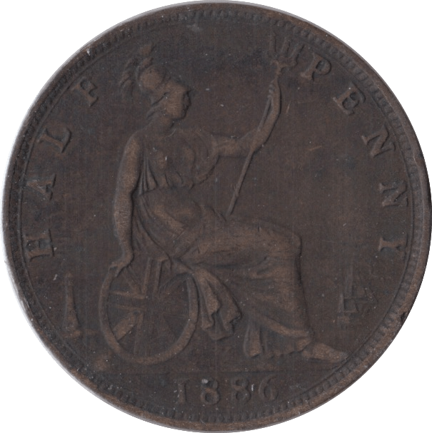 1886 HALFPENNY ( GF ) - Halfpenny - Cambridgeshire Coins