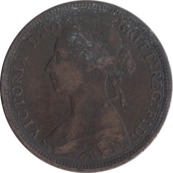 1886 HALFPENNY ( GF ) - Halfpenny - Cambridgeshire Coins