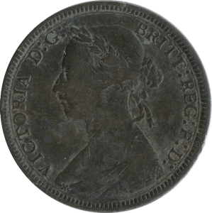 1886 HALFPENNY ( VF ) - Halfpenny - Cambridgeshire Coins