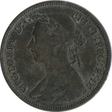 1886 HALFPENNY ( VF ) - Halfpenny - Cambridgeshire Coins