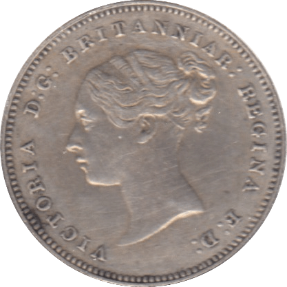 1886 MAUNDY FOURPENCE ( EF ) - Maundy Coins - Cambridgeshire Coins