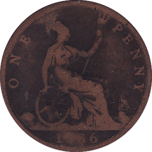 1886 PENNY ( FAIR ) - Penny - Cambridgeshire Coins