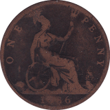 1886 PENNY ( FAIR ) - Penny - Cambridgeshire Coins