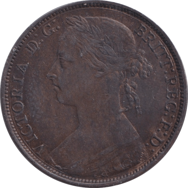 1886 PENNY ( GVF ) - Penny - Cambridgeshire Coins