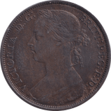 1886 PENNY ( GVF ) - Penny - Cambridgeshire Coins