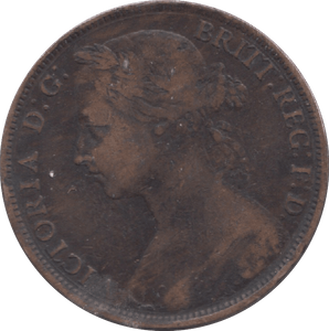 1886 PENNY - Penny - Cambridgeshire Coins
