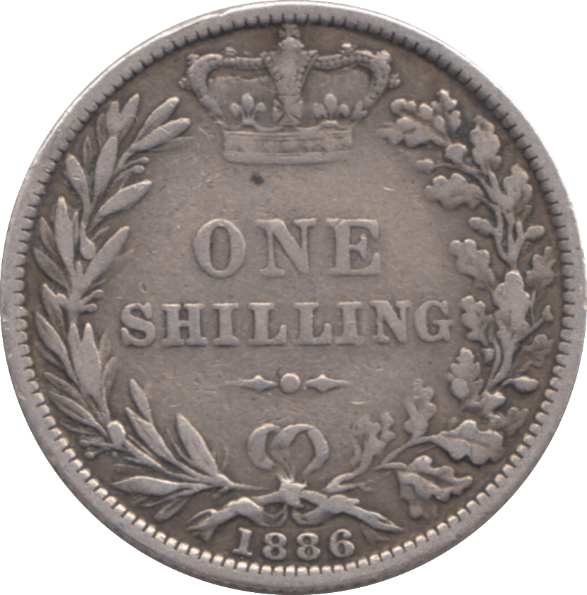 1886 SHILLING ( FINE ) - Shilling - Cambridgeshire Coins