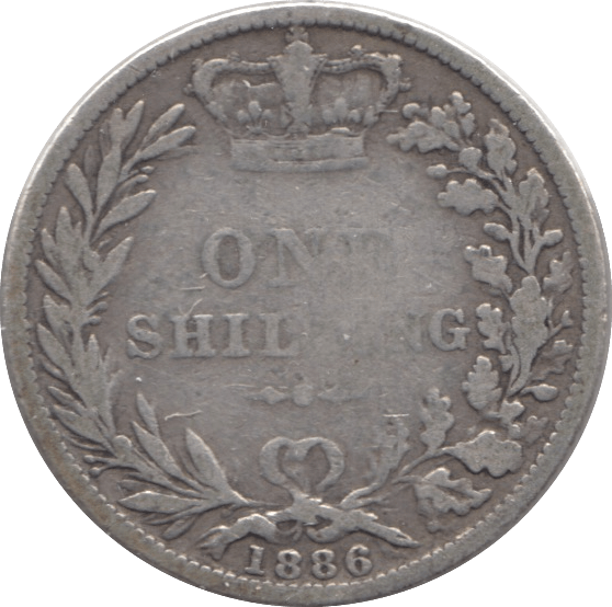 1886 SHILLING ( NF ) 8 - Shilling - Cambridgeshire Coins