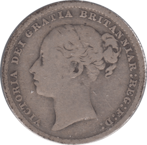 1886 SHILLING ( NF ) - Shilling - Cambridgeshire Coins