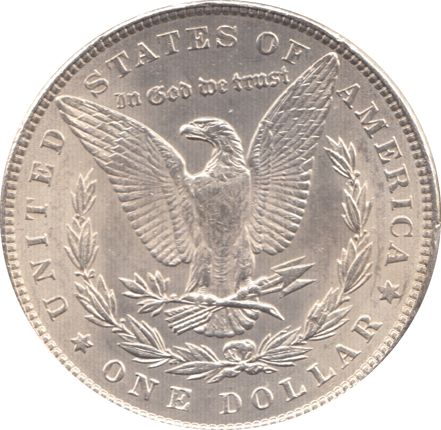 1886 SILVER MORGAN DOLLAR USA - SILVER WORLD COINS - Cambridgeshire Coins