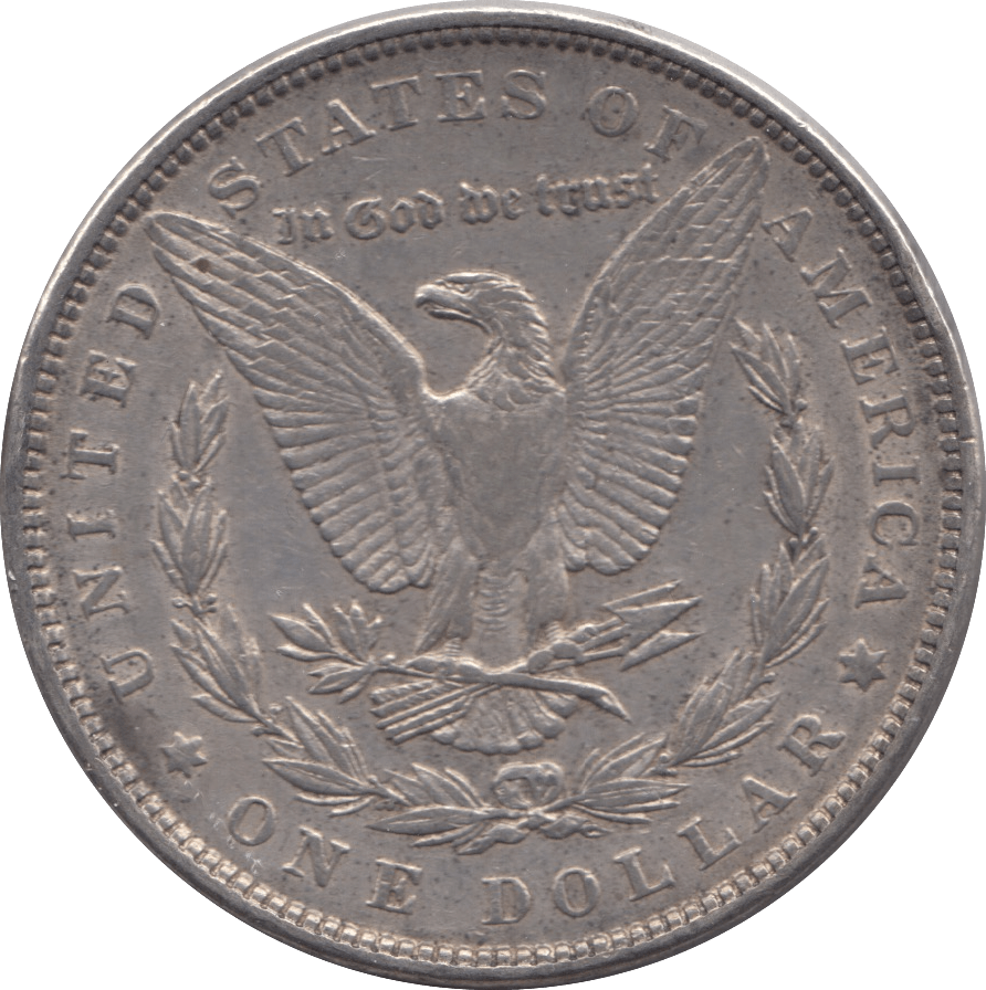 1886 SILVER MORGAN DOLLAR USA - SILVER WORLD COINS - Cambridgeshire Coins
