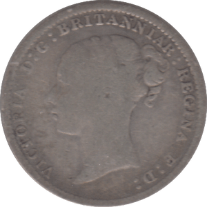 1886 SILVER THREEPENCE ( FAIR ) - Cambridgeshire Coins