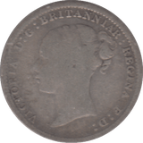 1886 SILVER THREEPENCE ( FAIR ) - Cambridgeshire Coins