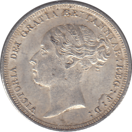 1886 SIXPENCE ( AUNC ) 2 - Sixpence - Cambridgeshire Coins