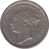 1886 SIXPENCE ( EF ) - Sixpence - Cambridgeshire Coins