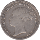 1886 SIXPENCE ( FINE ) 8 - SIXPENCE - Cambridgeshire Coins