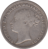 1886 SIXPENCE ( FINE ) 8 - SIXPENCE - Cambridgeshire Coins