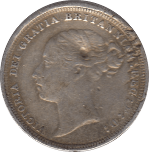 1886 SIXPENCE ( FINE ) - Sixpence - Cambridgeshire Coins