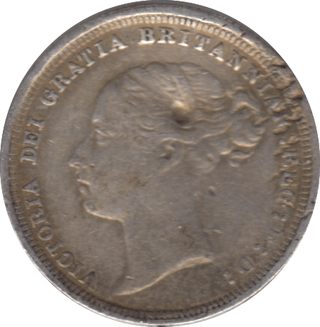 1886 SIXPENCE ( FINE ) - Sixpence - Cambridgeshire Coins