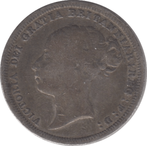 1886 SIXPENCE ( FINE ) - Sixpence - Cambridgeshire Coins