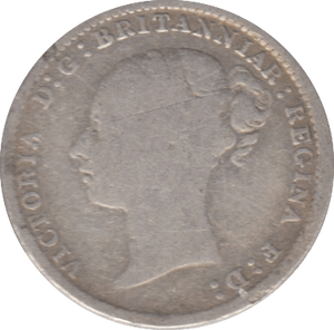 1886 THREEPENCE ( FAIR ) - Threepence - Cambridgeshire Coins