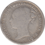 1886 THREEPENCE ( FAIR ) - Threepence - Cambridgeshire Coins