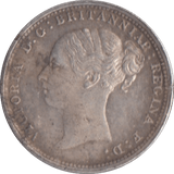 1886 THREEPENCE ( GVF ) - Threepence - Cambridgeshire Coins