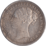 1886 THREEPENCE ( GVF ) - Threepence - Cambridgeshire Coins