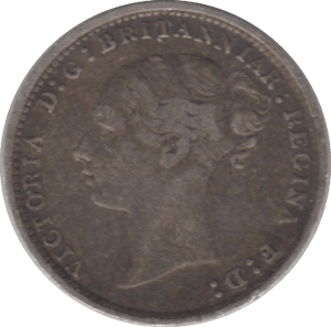 1886 THREEPENCE ( VF ) - Threepence - Cambridgeshire Coins