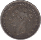 1886 THREEPENCE ( VF ) - Threepence - Cambridgeshire Coins