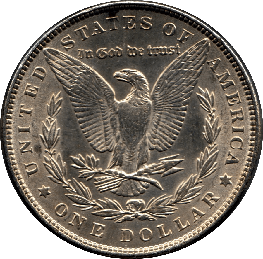 1886 USA SILVER MORGAN DOLLAR PHILADELPHIA MINT - SILVER WORLD COINS - Cambridgeshire Coins